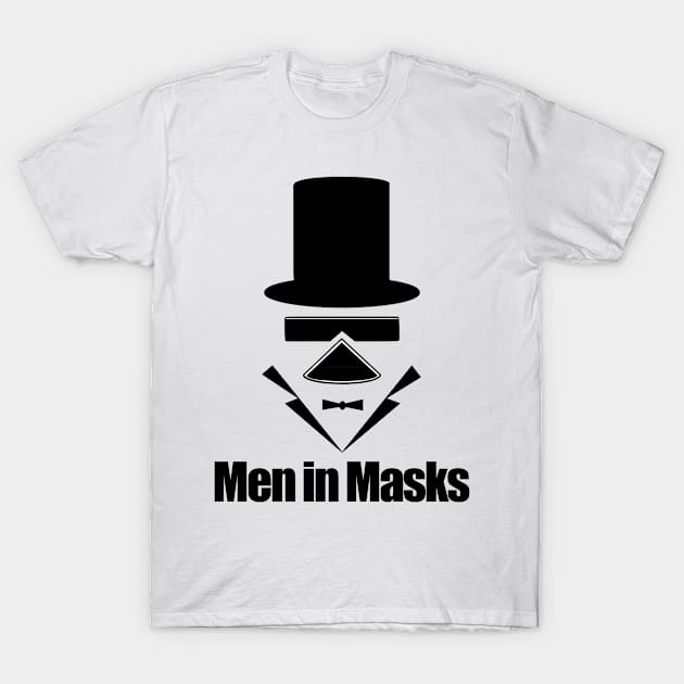 Men in masks T-Shirt by lilya.kudr